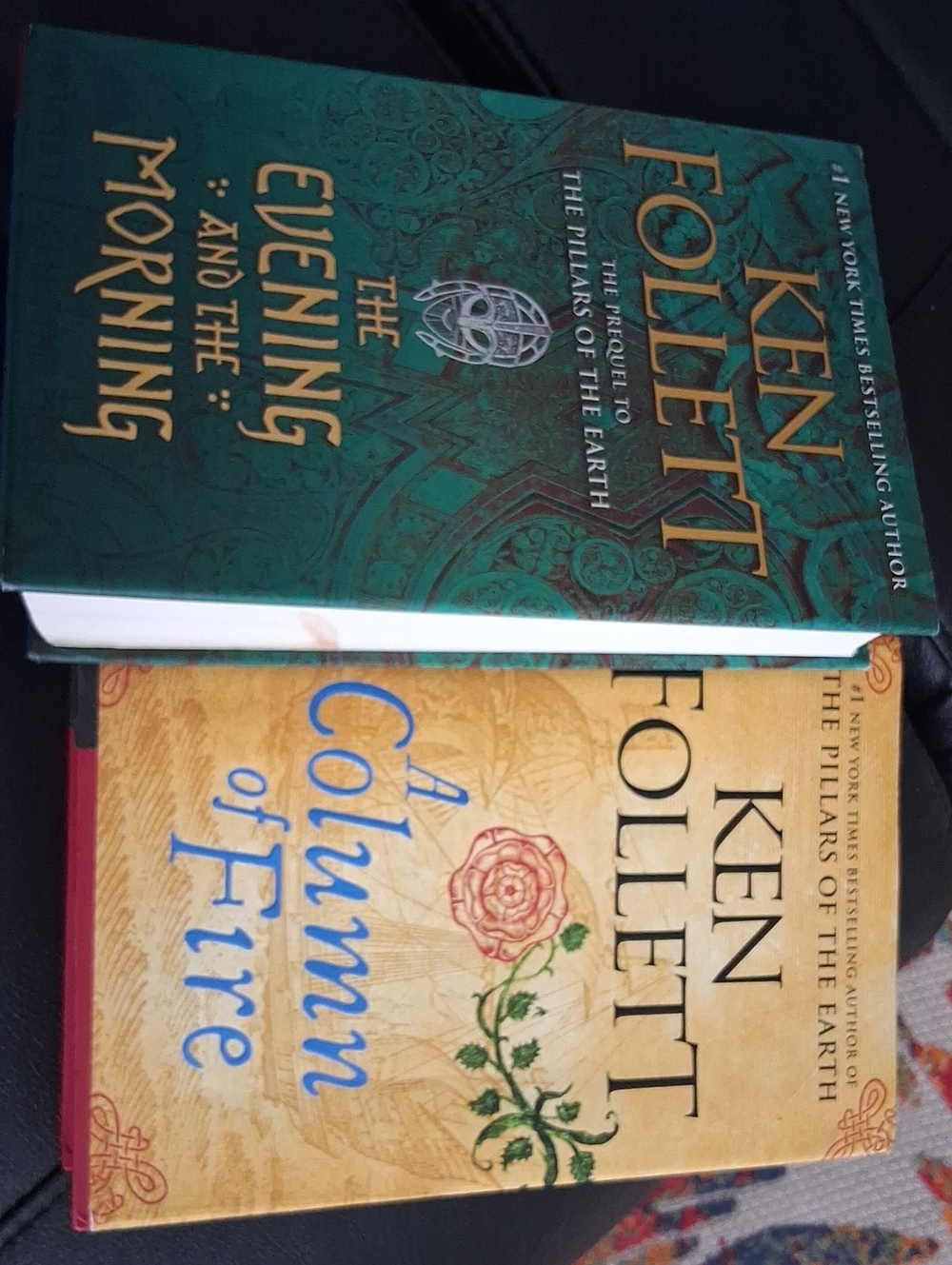 Hardcover Book Set - Green & Tan Covers